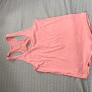 Peach Lululemon tank top